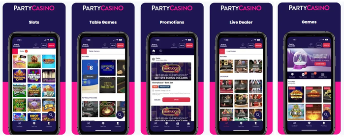 partycasino Gameplay